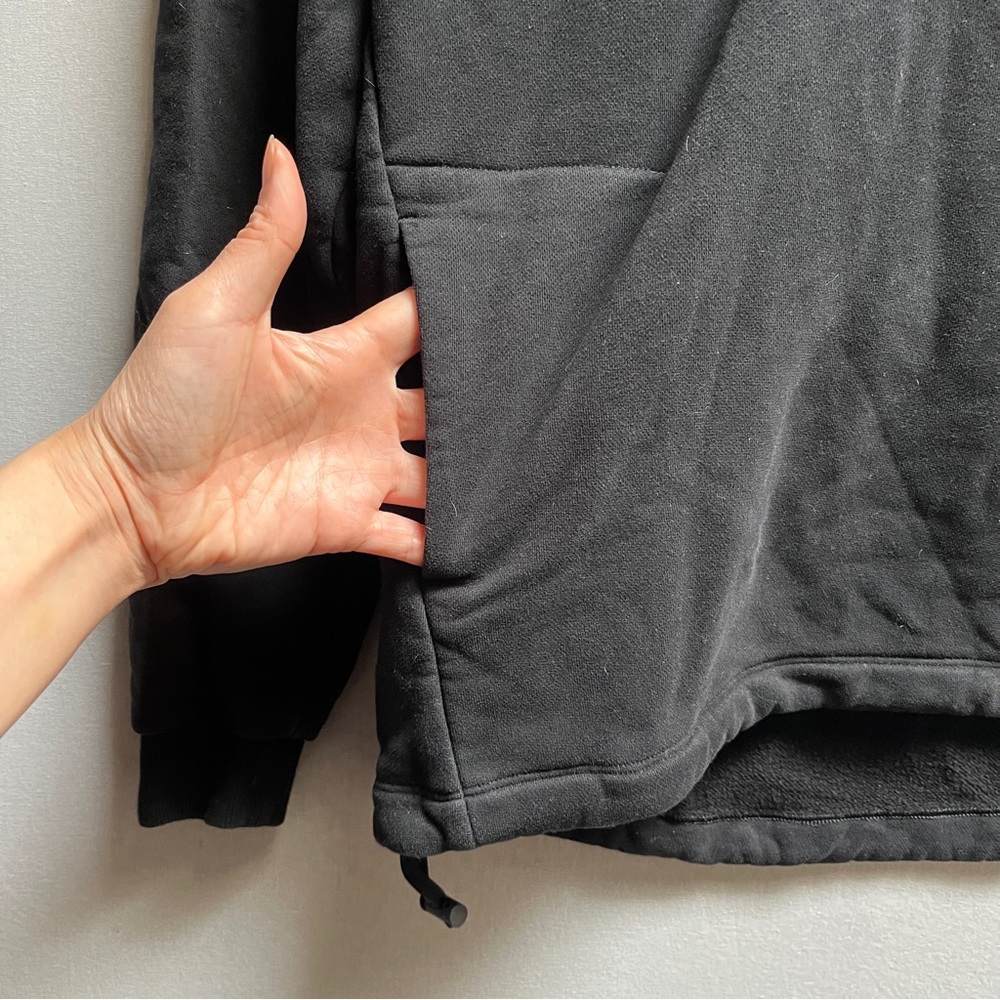 Kit and Ace Black Relaxed Fit hoodie Cotton Sweatshirt sz S - Picture 6 of 8
